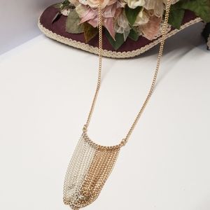 Unique Multi Tone Chain Necklace